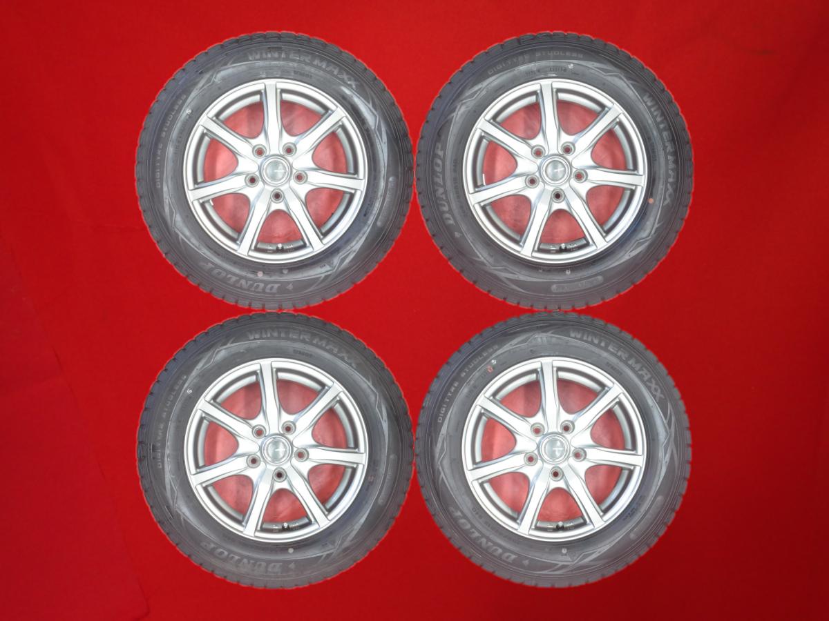 ダンロップ ウィンター MAXX 01(WM01) DUNLOP WINTER MAXX 01 205/65R15 94Q 7スポークタイプ 1P 6Jx15 +43 5/114.3 ガンメタ系 クレスタ クラウン セダン カムリ グロリア アルティス エスティマ バサラ ウィンダム MPV ライトエースノア マークII クオリス タウンエースノ