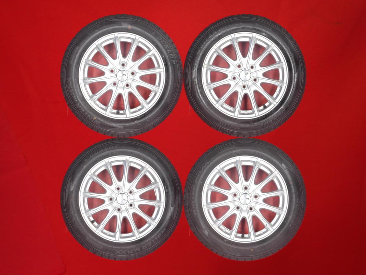 ダンロップ ウィンター MAXX 02(WM02) DUNLOP WINTER MAXX 02 205/55R16 91Q 12スポークタイプ 1P 6.5Jx16 +53 5/114.3 シルバー(銀色)系 アテンザ スポーツワゴン アクセラ スポーツ ラフェスタ ハイウェイスター ステップワゴン スパーダ アテンザ スポーツ S-MX アヴァン