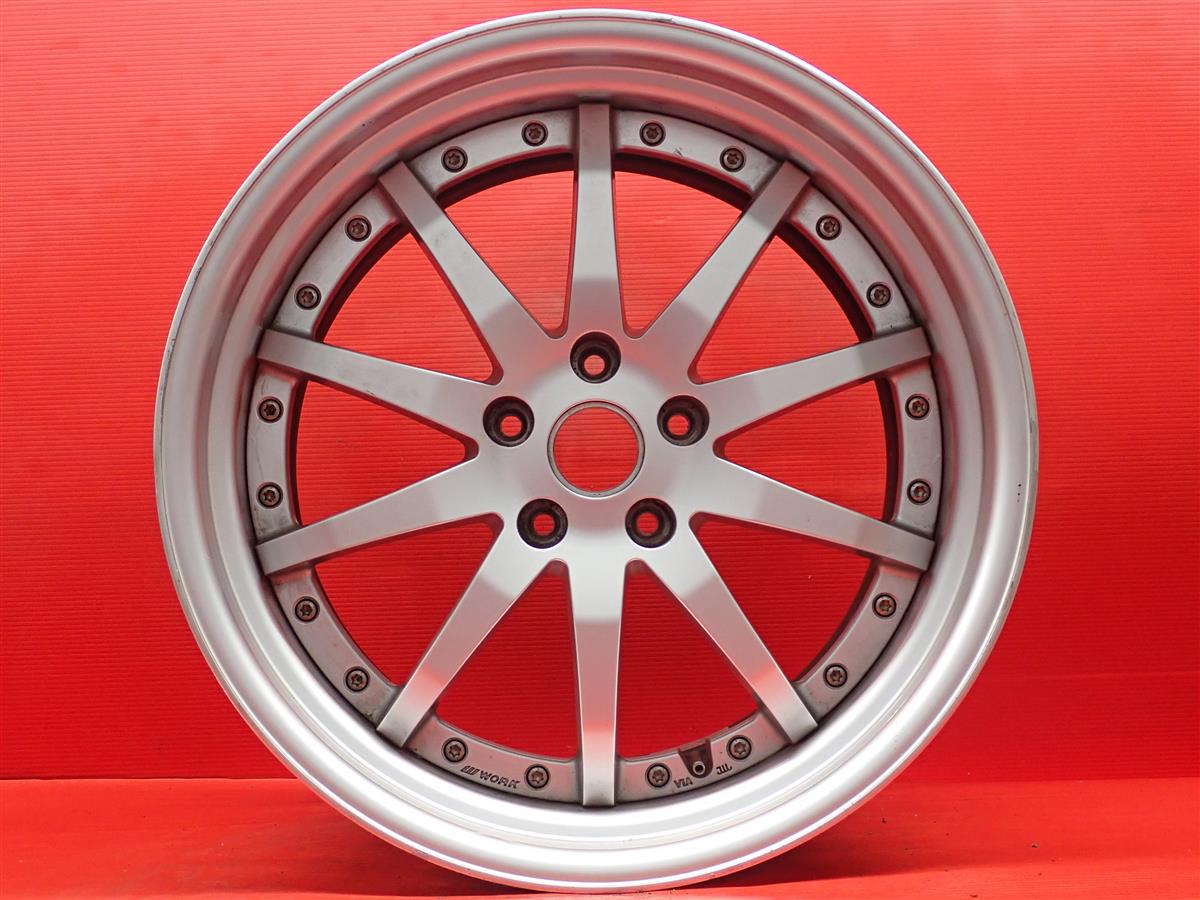 GNOSIS(グノーシス) GS-1 9.5Jx19 +40 5/114.3 シルバー(銀色)系