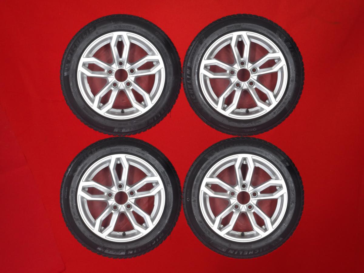 ミシュラン X-ICE3 プラス MICHELIN X-ICE3+ 205/55R16 94H AGA(エージーエー) Welt(ヴェルト) 7Jx16 +31 5/120 シルバー(銀色)系 Z3 3シリーズ セダン 3シリーズ ツーリング