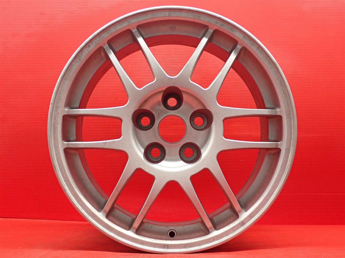 ランサー エボリューション5純正OZ 7.5Jx17 +38 5/114.3 ポリッシュ系