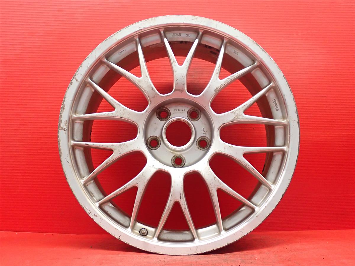 BBS RT 9Jx18 +45 5/114.3 ポリッシュ系 シルバー(銀色)系