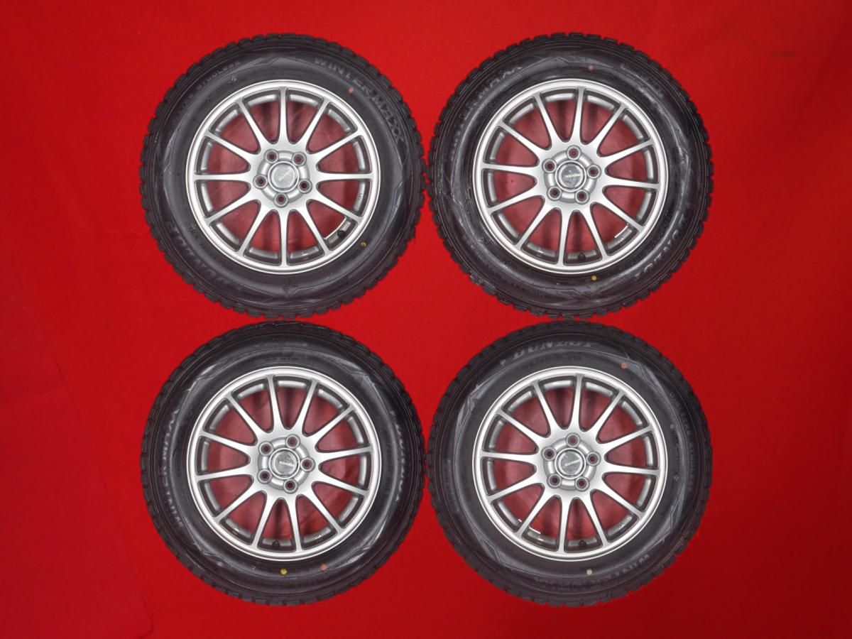 ダンロップ ウィンター MAXX 01(WM01) DUNLOP WINTER MAXX 01 195/65R15 91Q ECO FORME エコフォルム SE-12 6Jx15 +45 5/100 ガンメタ系 ウィッシュ アリオン プリウス カルディナ インプレッサ アネシス インプレッサ ビスタ カローラ CT200h オーパ キャバリエ インプレッ