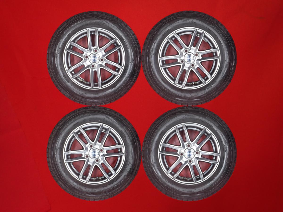 ダンロップ ウィンター MAXX 01(WM01) DUNLOP WINTER MAXX 01 185/70R14 88Q 6Wスポークタイプ 1P 5.5Jx14 +38 4/100 ガンメタ系 カローラ アクシオ ノート-eパワー カローラ スパシオ ノート アレックス サニー カローラ ランクス シビック リベロ カローラ シビック ハイ