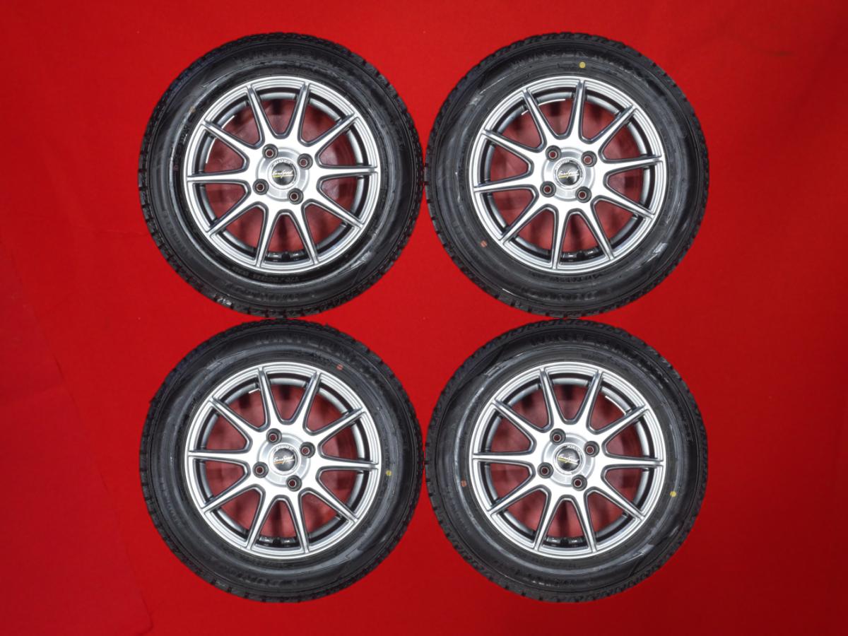 ダンロップ ウィンター MAXX 02(WM02) DUNLOP WINTER MAXX 02 175/65R14 82Q 10スポークタイプ 1P 5.5Jx14 +45 4/100 ガンメタ系 パッソ セッテ サニーカリフォルニア コンチェルト スプリンターカリブ ノート カローラ レビン ブーン ルミナス ジェミニ インテグラ プラッ