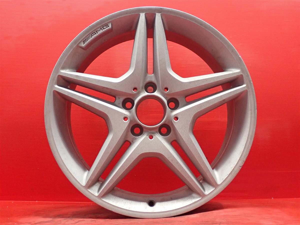 メルセデス-ベンツ Aクラス(W176)純正AMG18inch 7.5Jx18 +52 5/112 ポリッシュ系