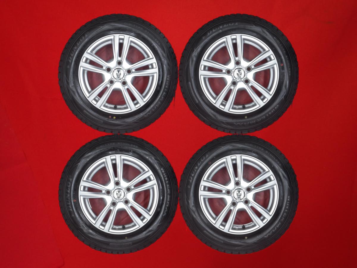 ダンロップ ウィンター MAXX 01(WM01) DUNLOP WINTER MAXX 01 205/65R15 94Q Joker スプレッド 6Jx15 +53 5/114.3 シルバー(銀色)系 クラウン セダン ステップワゴン MPV ストリーム ステップワゴン スパーダ マークII