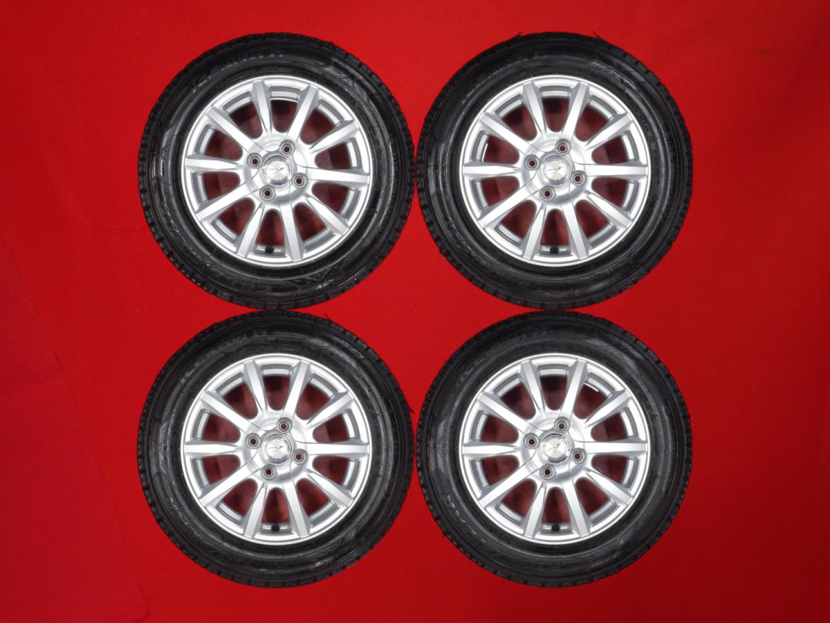 グッドイヤー アイスナビ 6 GOODYEAR ICENAVI 6 175/65R14 82Q Joker ストレート 5.5Jx14 +38 4/100 シルバー(銀色)系 フィット キューブ プラッツ カローラ レビン ノート コルト プラス デミオ プロボックス カローラ ブーン ウィル サイファ ファミリア ワゴン