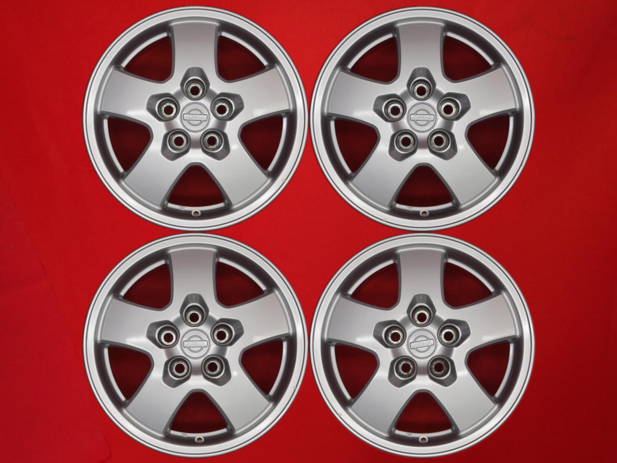 Y33 系純正 7Jx16 +40 5/114.3 シルバー(銀色)系 レパードJ.フェリー スカイライン セドリック シーマ セドリック&グロリア グロリア シルビア