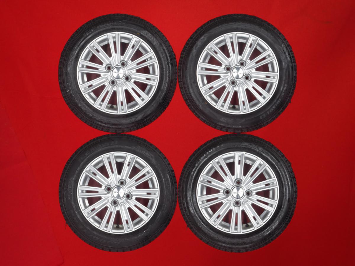 グッドイヤー アイスナビ 6 GOODYEAR ICENAVI 6 175/65R14 82Q Joker ICE(アイス) 5.5Jx14 +42 4/100 シルバー(銀色)系 コルト プラス デミオ ヴィッツ ファミリア ワゴン フレア クロスオーバー フィット プロボックス ノート プラッツ キューブ