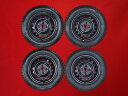 グッドイヤー アイスナビ 6 GOODYEAR ICENAVI 6 165/65R14 79Q ミツビシ 純正スチール〈キャップ無〉 4.5Jx14 +46 4...