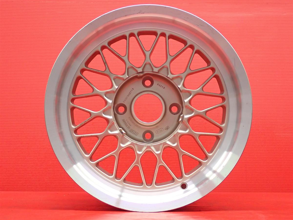 BBS RG 6.5Jx15 +18 4/114.3 ポリッシュ系 シルバー(銀色)系