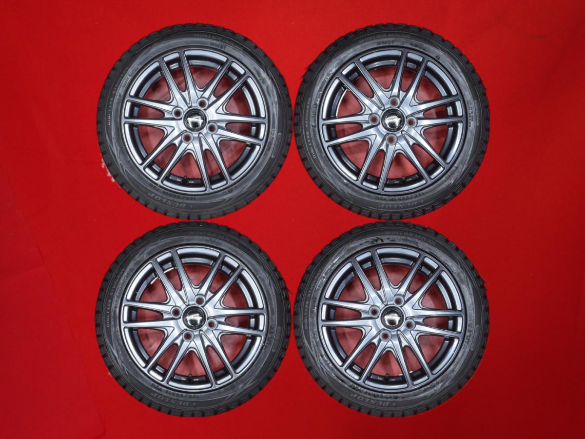 ダンロップ ウィンター MAXX 01(WM01) DUNLOP WINTER MAXX 01 165/55R14 72Q 6Wスポークタイプ 1P 4.5Jx14 +45 4/100 ガンメタ系 eKワゴン エヌボックス スラッシュ 155/65R13ベース ゼスト ライフ セルボ ザッツ コペン マックス エッセ ゼスト スパーク トゥデイ ムーヴ