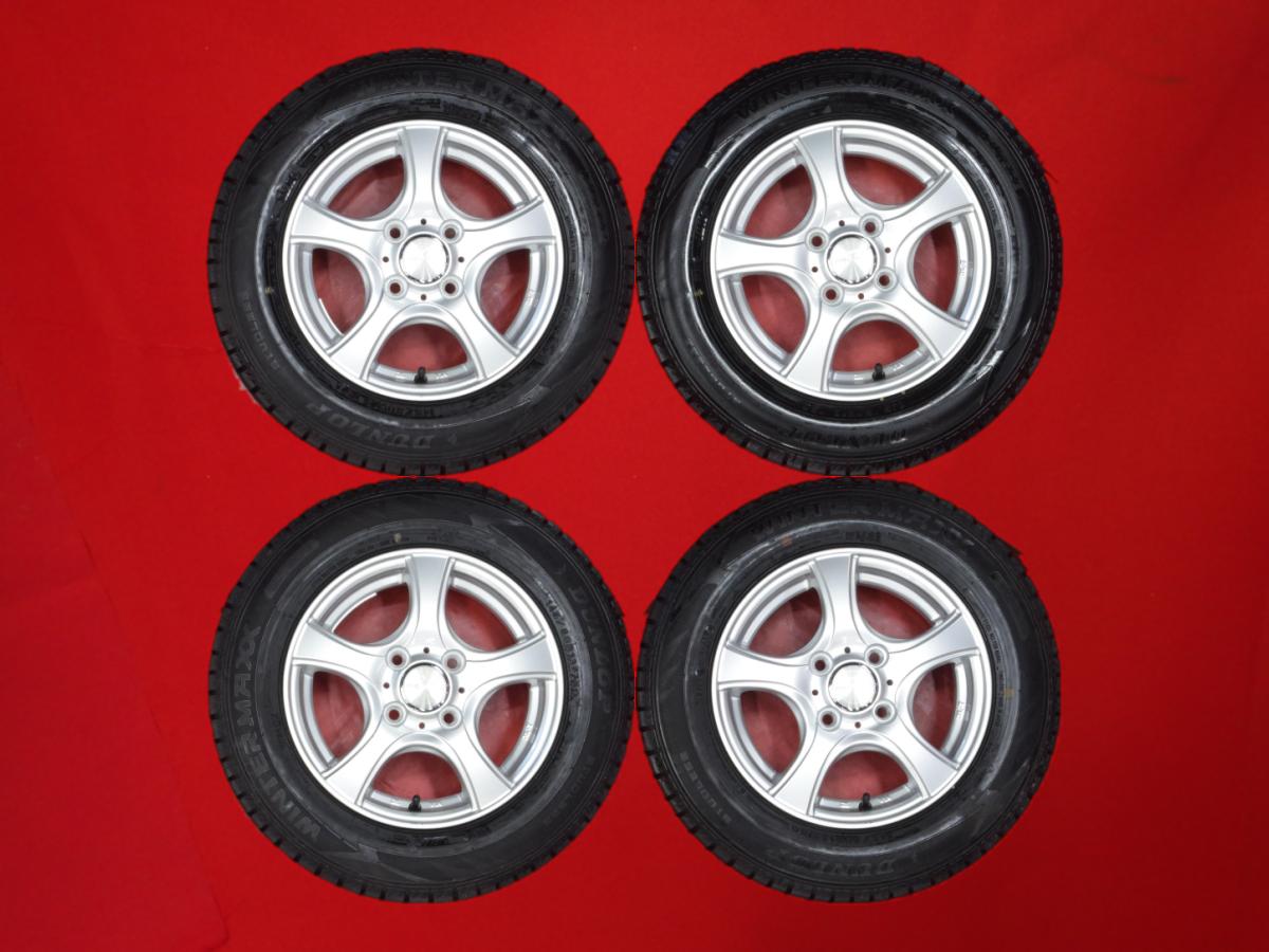 ダンロップ ウィンター MAXX 02(WM02) DUNLOP WINTER MAXX 02 145/80R13 75Q 5スポークタイプ 1P 4Jx13 +42 4/100 シルバー(銀色)系 ワゴンR ムーヴ アルト バン ミラ カスタム エヌボックス カスタム タント エグゼ エヌボックス プラス カスタム ミラ エッセ ムーヴ コン