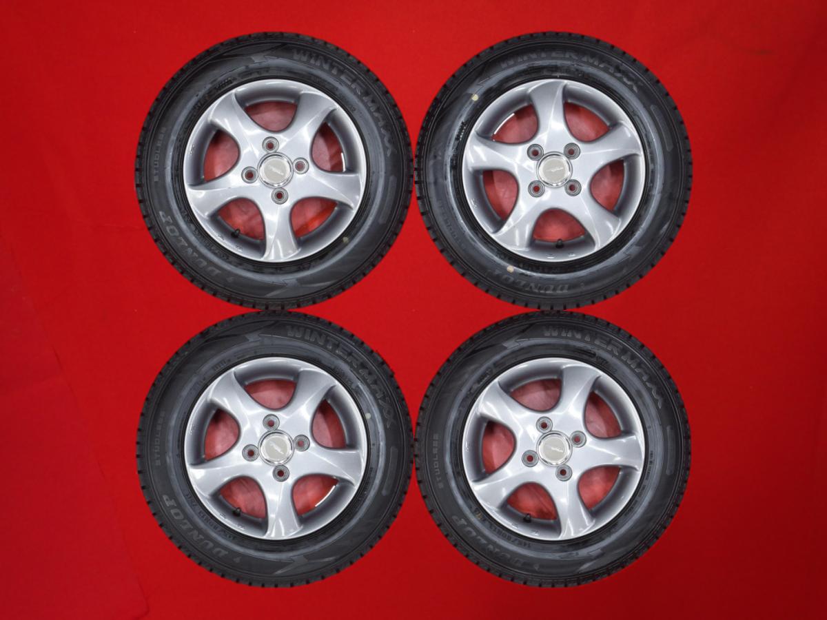 ダンロップ ウィンター MAXX 02(WM02) DUNLOP WINTER MAXX 02 145/80R13 75Q TOPRUN RD5 4Jx13 +45 4/100 ガンメタ系 ピクシス スペース ミラ カスタム エヌボックス カスタム タント エグゼ エッセ エヌボックス プラス カスタム ミラ デイズ ルクラ ステラ フレアワゴン