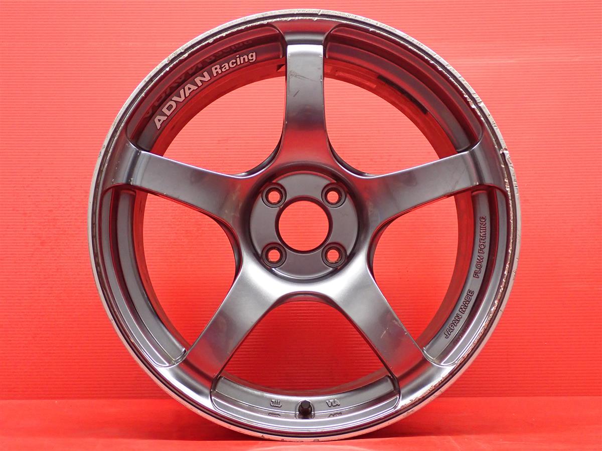 Rakuten - ADVAN(アドバン) レーシング TC-4 7.5Jx17 +35 4/98 ガンメタ系