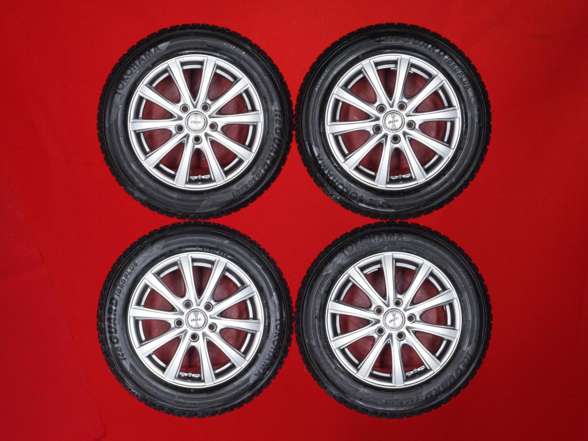 ヨコハマ アイスガード 5 プラス IG50 YOKOHAMA iceGUARD 5 PLUS IG50 215/60R16 95Q 10スポークタイプ 1P 6.5Jx16 +38 5/114.3 ガンメタ系 マークX ジオ カムリ MPV クラウン アスリート グランディス エスティマ ハイブリッド エスティマ プレサージュ クラウン マジェス