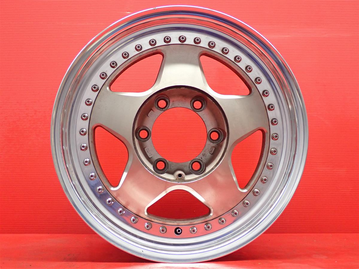 マッドスポーク STAR GATE(スターゲイト) 7.5Jx17 +29 6/139.7 ポリッシュ系 シルバーポリッシュ(シルバー&ポリッシュ)