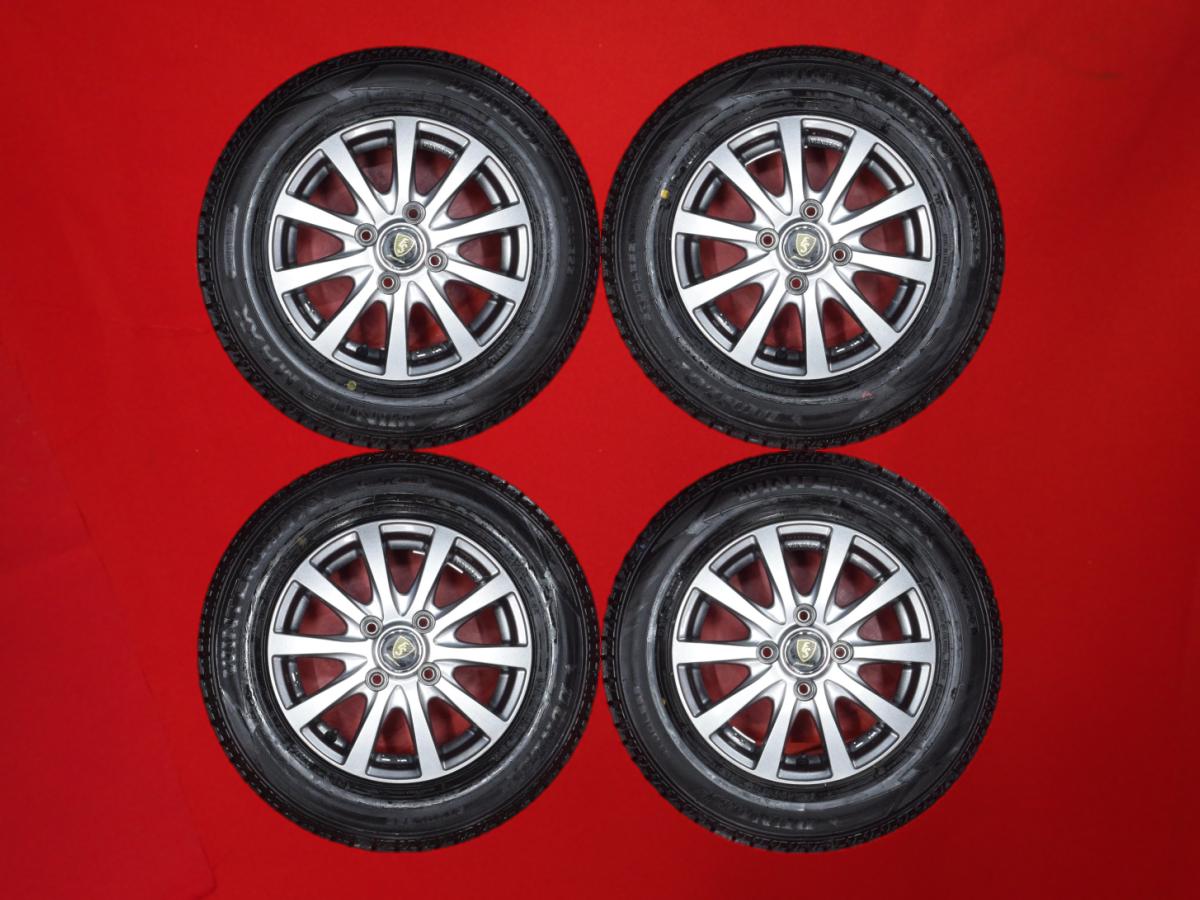 ダンロップ ウィンター MAXX 02(WM02) DUNLOP WINTER MAXX 02 145/80R13 75Q 10スポークタイプ 1P 4Jx13 +42 4/100 ガンメタ系 スペーシア エヌボックス ムーヴ コンテ ピクシス エポック アルト ラパン ショコラ タント カスタム プレオ ミラ カスタム エヌボックス カスタ