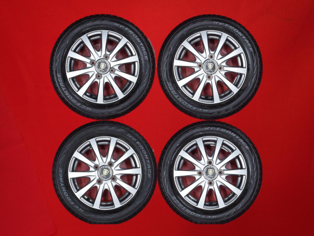 トーヨー ice FRONTAGE TOYO ice FRONTAGE 155/65R13 73Q 10スポークタイプ 1P 4Jx13 +42 4/100 ガンメタ系 フレアワゴン ムーヴ トゥデイ ワゴンR モコ プレオ エッセ eKワゴン ピノ ヴィヴィオ ビストロ ライフ eKスポーツ