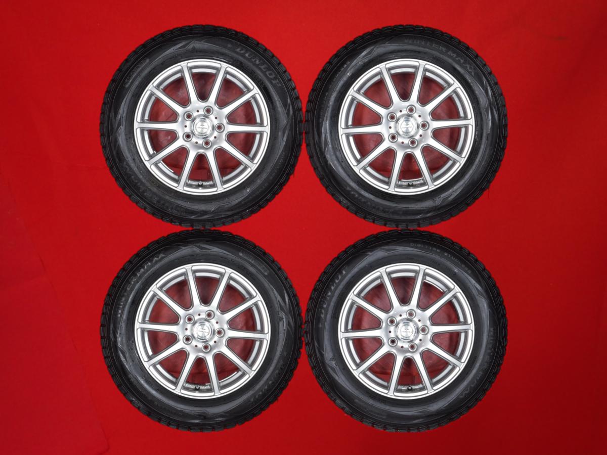 ダンロップ ウィンター MAXX 01(WM01) DUNLOP WINTER MAXX 01 215/65R16 98Q 10スポークタイプ 1P 6.5Jx16 +40 5/114.3 シルバー(銀色)系 デュアリス C-HR カローラ クロス CR-V エルグランド ヴェルファイア パジェロ イオ MPV エクストレイル アルファード エスティマ ク