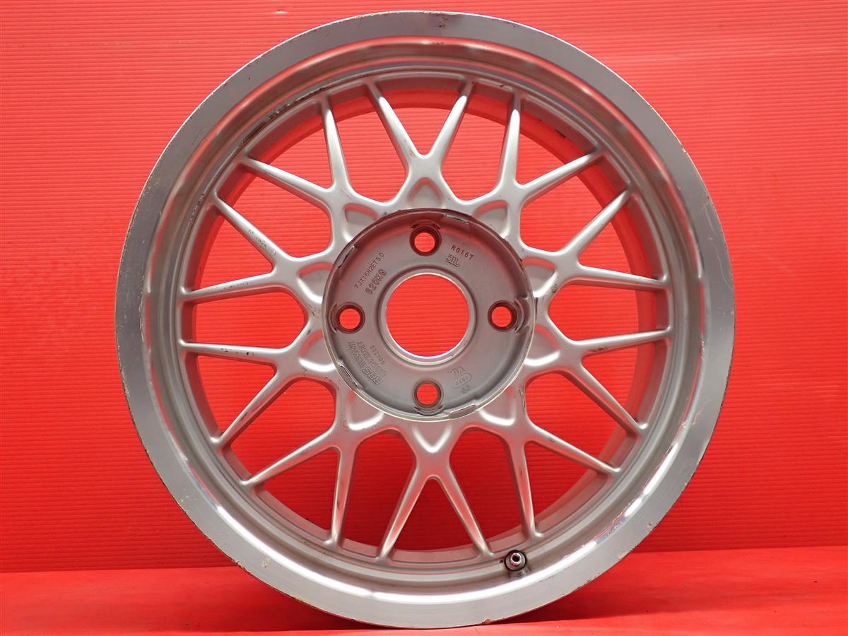 BBS RGII 7Jx16 +50 4/114.3 ポリッシュ系 シルバー(銀色)系