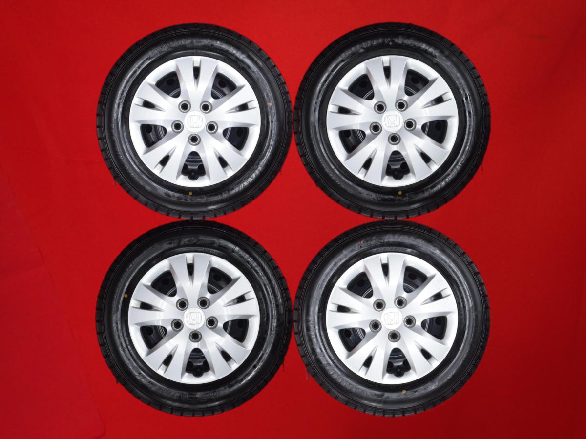 グッドイヤー アイスナビ 7 GOODYEAR ICENAVI 7 205/65R15 94Q ステップワゴン (RG系)純正スチール フルホイールキャップ付 6Jx15 +50 5/114.3 シルバー(銀色)系 ステップワゴン アヴァンシア ストリーム オデッセイ ステップワゴン スパーダ レジェンド