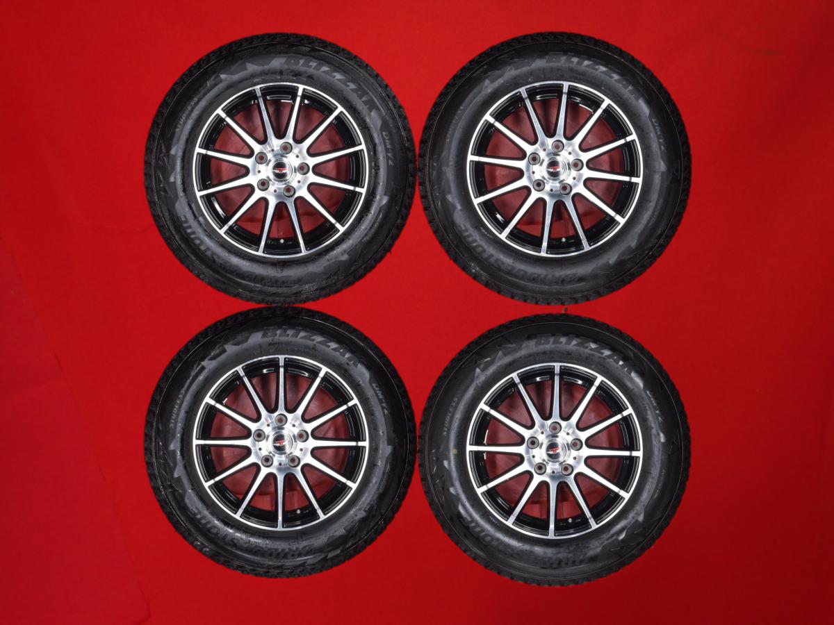 ブリヂストン ブリザック DM-V2 BRIDGESTONE BLIZZAK DM-V2 215/70R16 100Q TEAD(テッド) 12(トゥエルブ) 6.5Jx16 +40 5/114.3 ブラックポリッシュ(ブラック&ポリッシュ) トリビュート エレメント RVR エクリプスクロス アウトランダー パジェロ イオ クルーガーハイブリッ