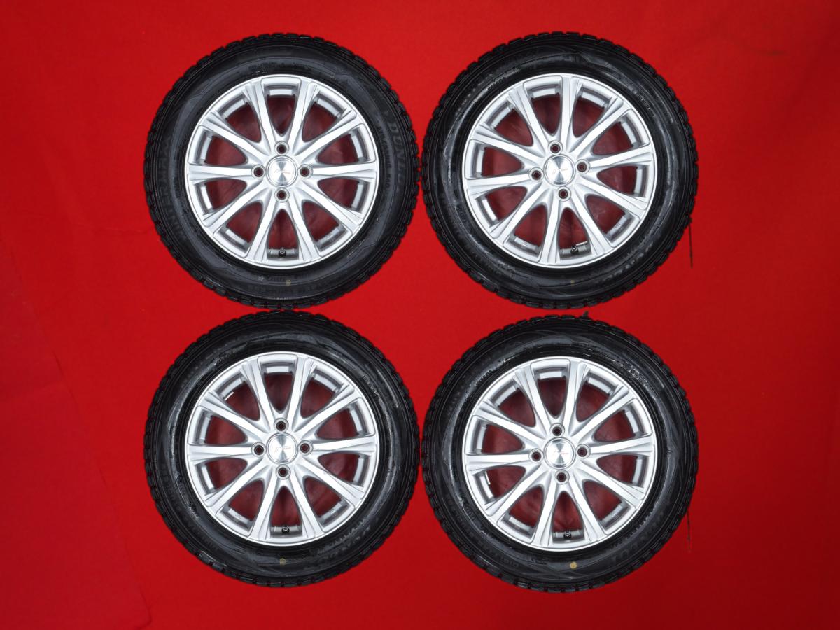 ダンロップ ウィンター MAXX 01(WM01) DUNLOP WINTER MAXX 01 175/65R15 84Q Joker MAGIC(マジック) 5.5Jx15 +42 4/100 シルバー(銀色)系 アクア カローラ フィールダー ヴィッツ サニー カローラ スイフト マイクラC+C フィット ハイブリッド イグニス フィット シャトル i