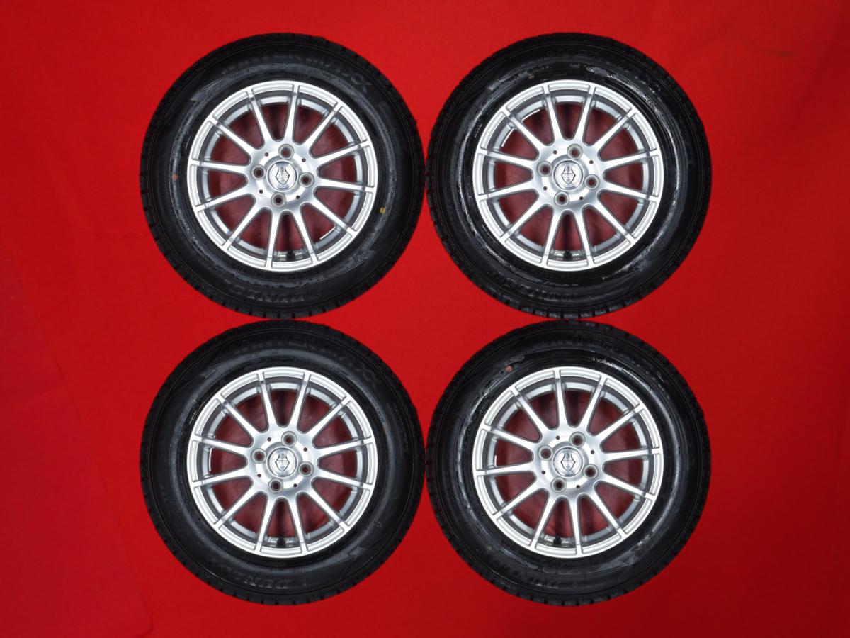 ダンロップ ウィンター MAXX 02(WM02) DUNLOP WINTER MAXX 02 175/70R14 84Q Joker マスター 5.5Jx14 +42 4/100 シルバー(銀色)系 ディンゴ カローラ ランクス カリーナ ヴィッツ カローラ フィールダー アクア ランサー セディア キューブ キュービック ファミリア S-ワゴ