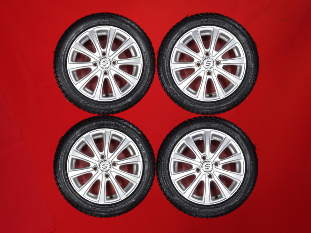 ミシュラン X-ICE XI3 MICHELIN X-ICE XI3 165/55R14 72H 10スポークタイプ 1P 4.5Jx14 +45 4/100 シルバー(銀色)系 ピノ ゼスト ワゴンR スティングレー eKクラッシィ 155/65R13ベース ルークス エヌボックス スラッシュ MRワゴン ミニカ トッポ ヴィヴィオ スーパーチャー