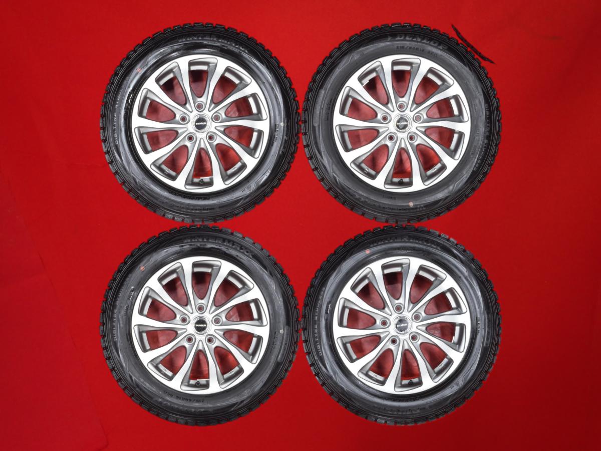 ダンロップ ウィンター MAXX 01(WM01) DUNLOP WINTER MAXX 01 215/60R16 95Q バルミナ BALMINUM TR10 6.5Jx16 +48 5/114.3 ガンメタ系 プレジデント クラウン マジェスタ ディアマンテ クエスト プレサージュ オデッセイ エアトレック ES330 CR-V CX-3 ルシーダ&エミーナ ヴ