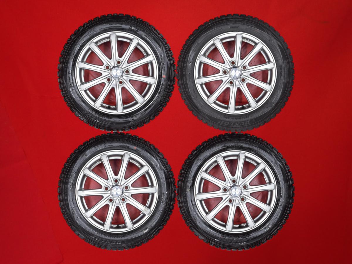 ダンロップ ウィンター MAXX 01(WM01) DUNLOP WINTER MAXX 01 205/60R16 92Q EURO MAGIC(ユーロマジック) BLEST JP 6.5Jx16 +53 5/114.3 ガンメタ系 ステップワゴン ノア プレリュード インスパイア アコード アテンザ セダン SX4 エスティマ アクセラ ヴォクシー アコード