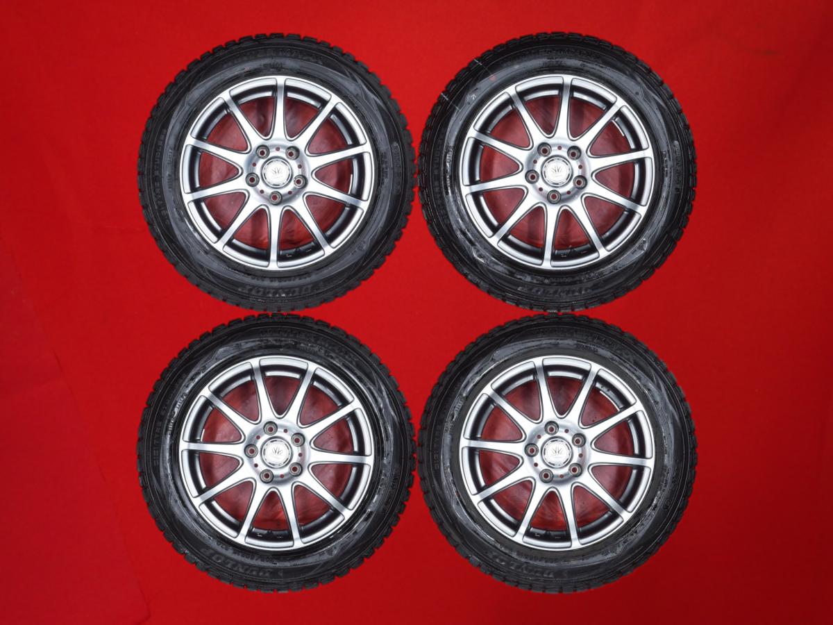 ダンロップ ウィンター MAXX 01(WM01) DUNLOP WINTER MAXX 01 205/60R16 92Q 10スポークタイプ 1P 6.5Jx16 +38 5/114.3 ガンメタ系 ギャラン フォルティス セドリック&グロリア プリメーラワゴン アコード ツアラー ギャラン フォルティス スポーツバック マツダ3 ハッチバ