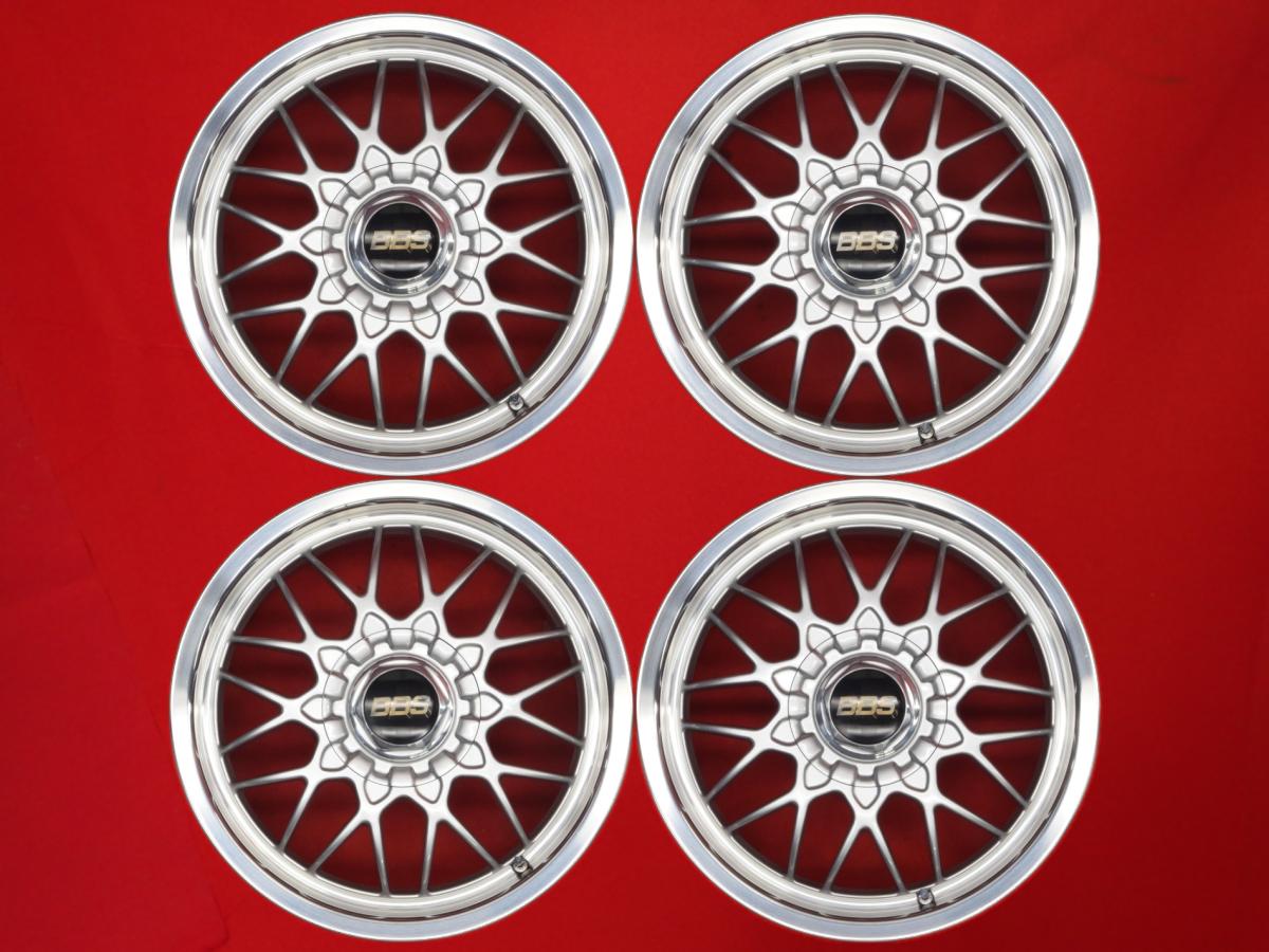 BBS RGII 7Jx16 +45 5/114.3 ポリッシュ系 ガンメタ系