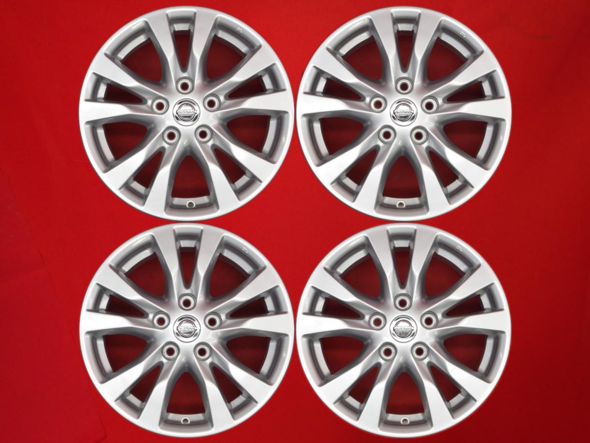 ティアナ (L33)純正 16inch 7Jx16 +50 5/114.3 シルバー(銀色)系 ティアナ セレナ ジューク