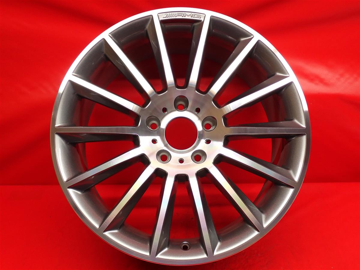 メルセデス-ベンツ Gクラス (W463) 純正 AMG 20インチ 8.5Jx20 +32 5/130 ガンメタポリッシュ(ガンメタ&ポリッシュ)