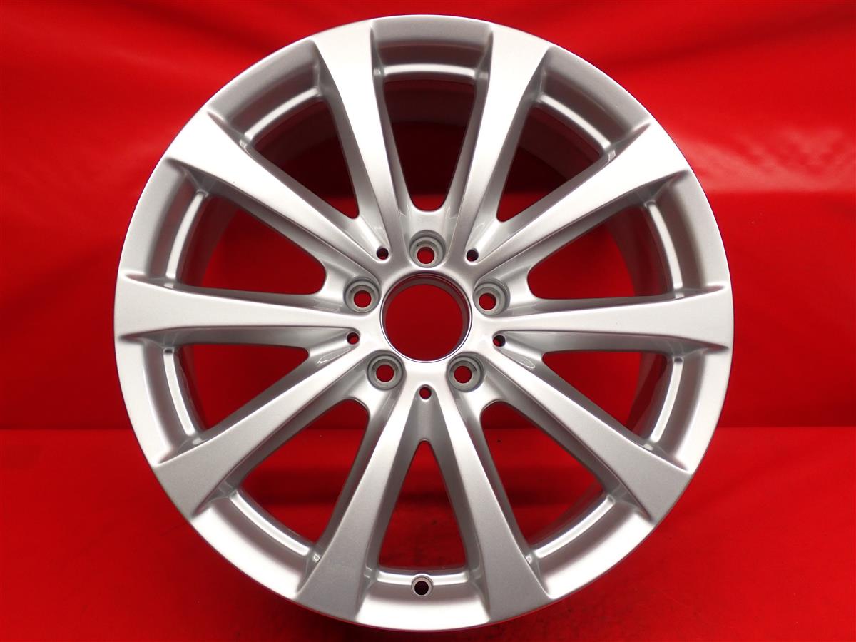 メルセデス-ベンツ S(W221)純正5本スポーク 8.5Jx18 +43 5/112 シルバー(銀色)系