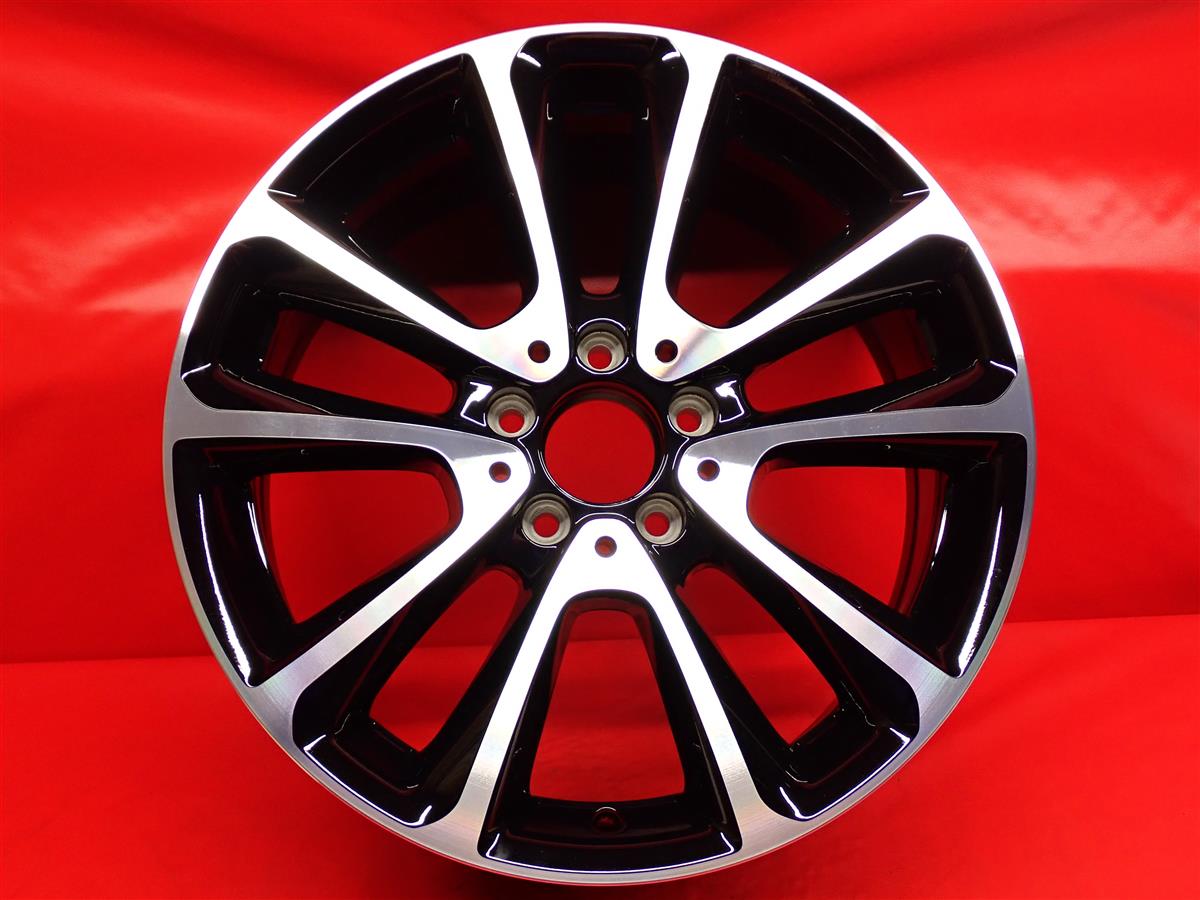 メルセデス-ベンツ Eクラス W213 純正 18インチ 8Jx18 +45 5/112 ブラックポ ...