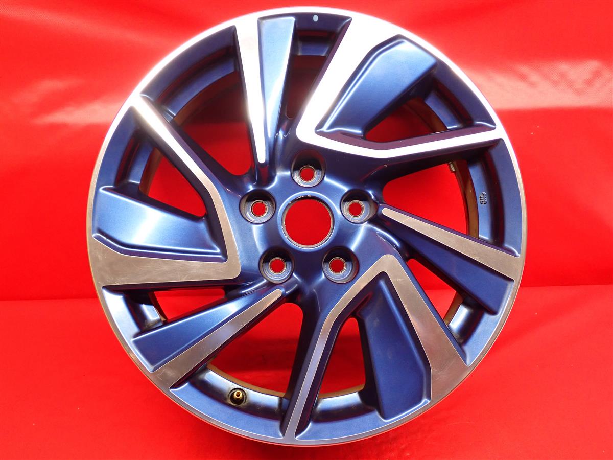 リーフ ( ZE0 ) S / X エアロスタイル 純正 6.5Jx17 +45 5/114.3 ブルー(青色)系