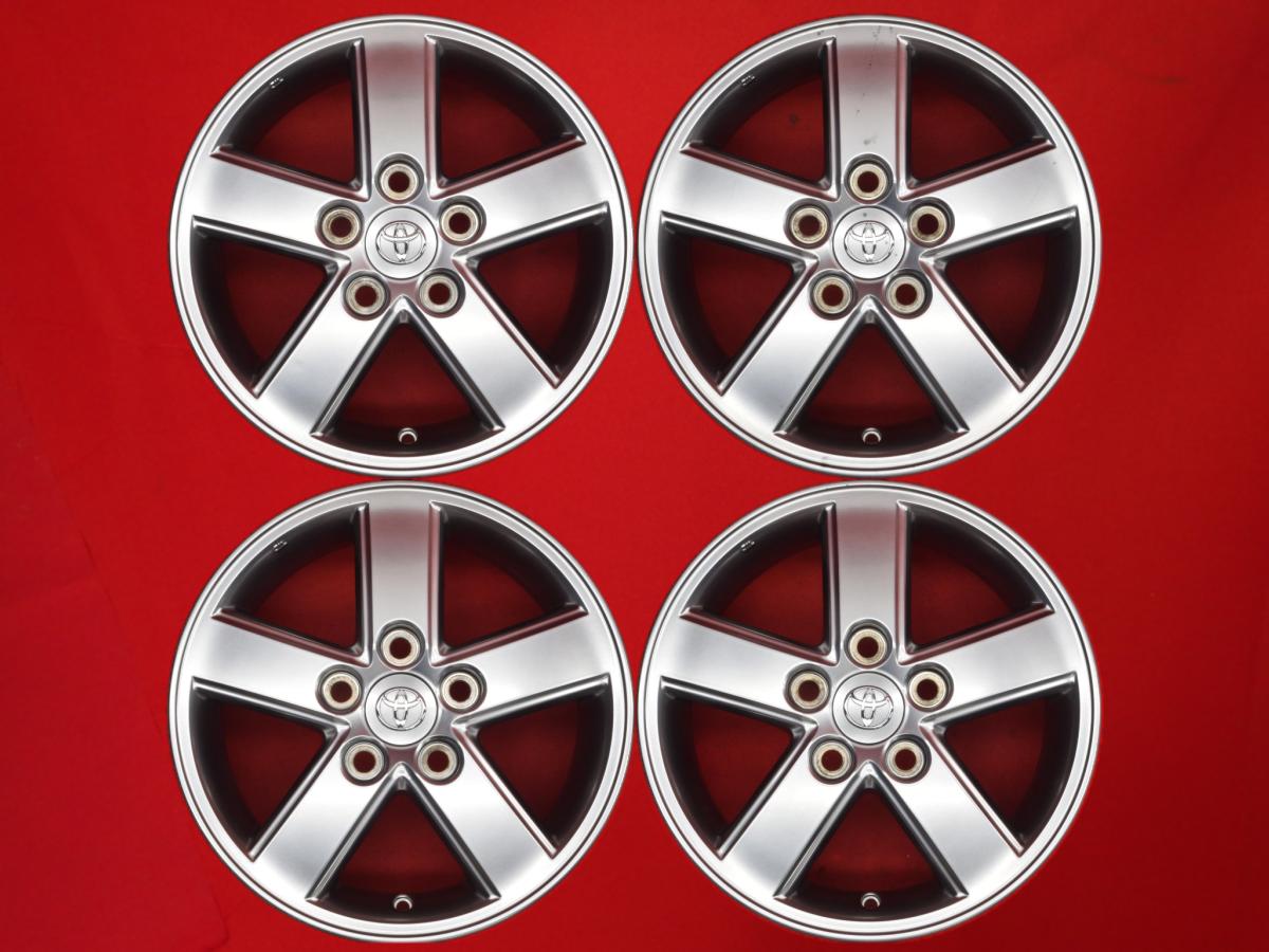 ヴォクシー-ノア (60-65G)純正5スポーク 6Jx15 +50 5/114.3 シルバー(銀色)系 ヴォクシー ノア