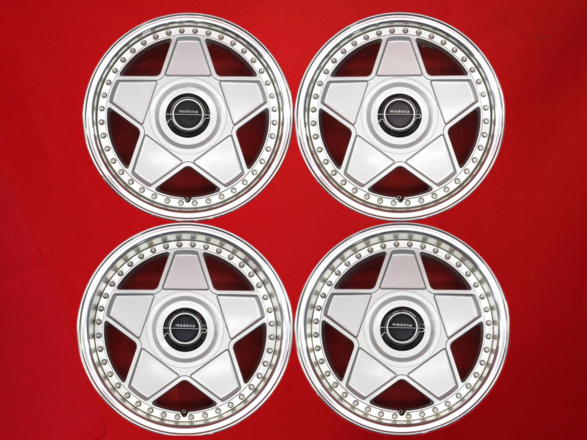 アウト ストラーダ モデナ 7/8Jx16 +39 5/100 ポリッシュ系 シルバー(銀色)系 セリカ