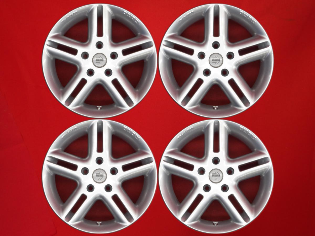 MOMO アロー 6.5Jx15 +37 5/110 シルバー(銀色)系 ベクトラ ワゴン アストラ ザフィーラ アストラ ワゴン