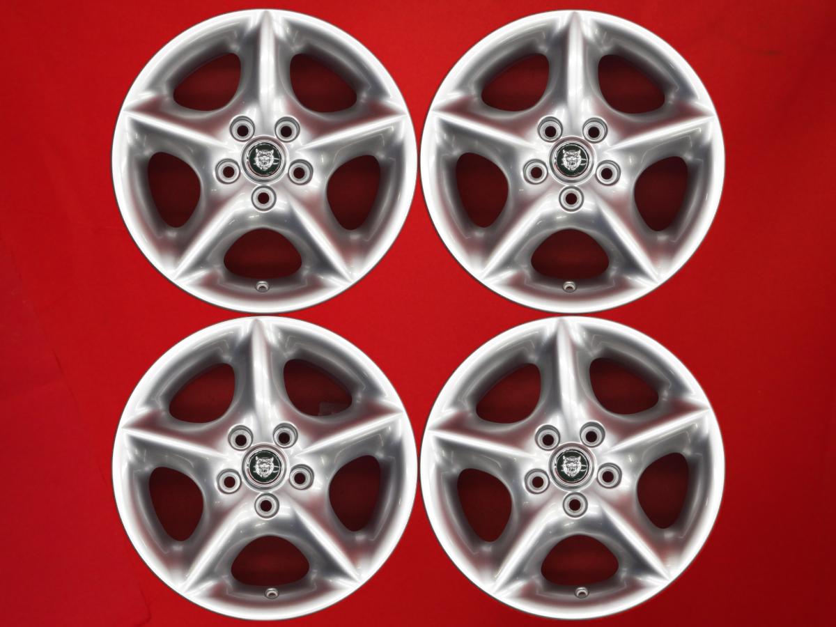 ジャガー XK8純正 8Jx17 +33 5/120.65 シルバー(銀色)系