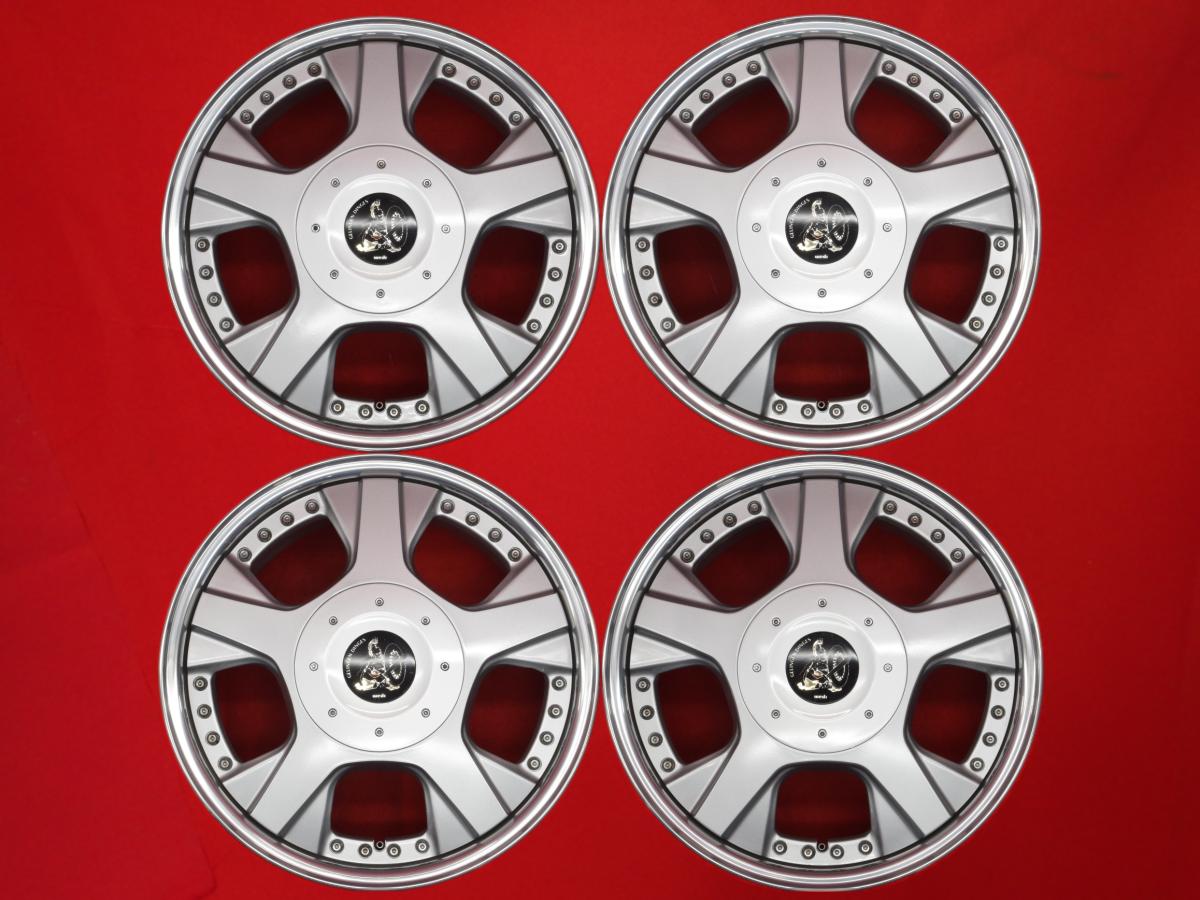 ゲリンジェン ディンゲス 7Jx17 +25 6/139.7 ポリッシュ系 シルバー(銀色)系 ハイエースバン グランドハイエース レジアスエース バン レジアスワゴン ハイエース グランビア ツーリングハイエース エルグランド