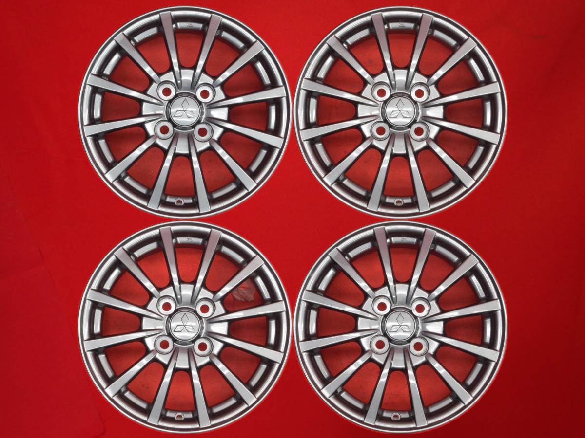 コルト ラリーアートバージョンR純正 6.5Jx16 +43 4/114.3 ガンメタ系 コルト