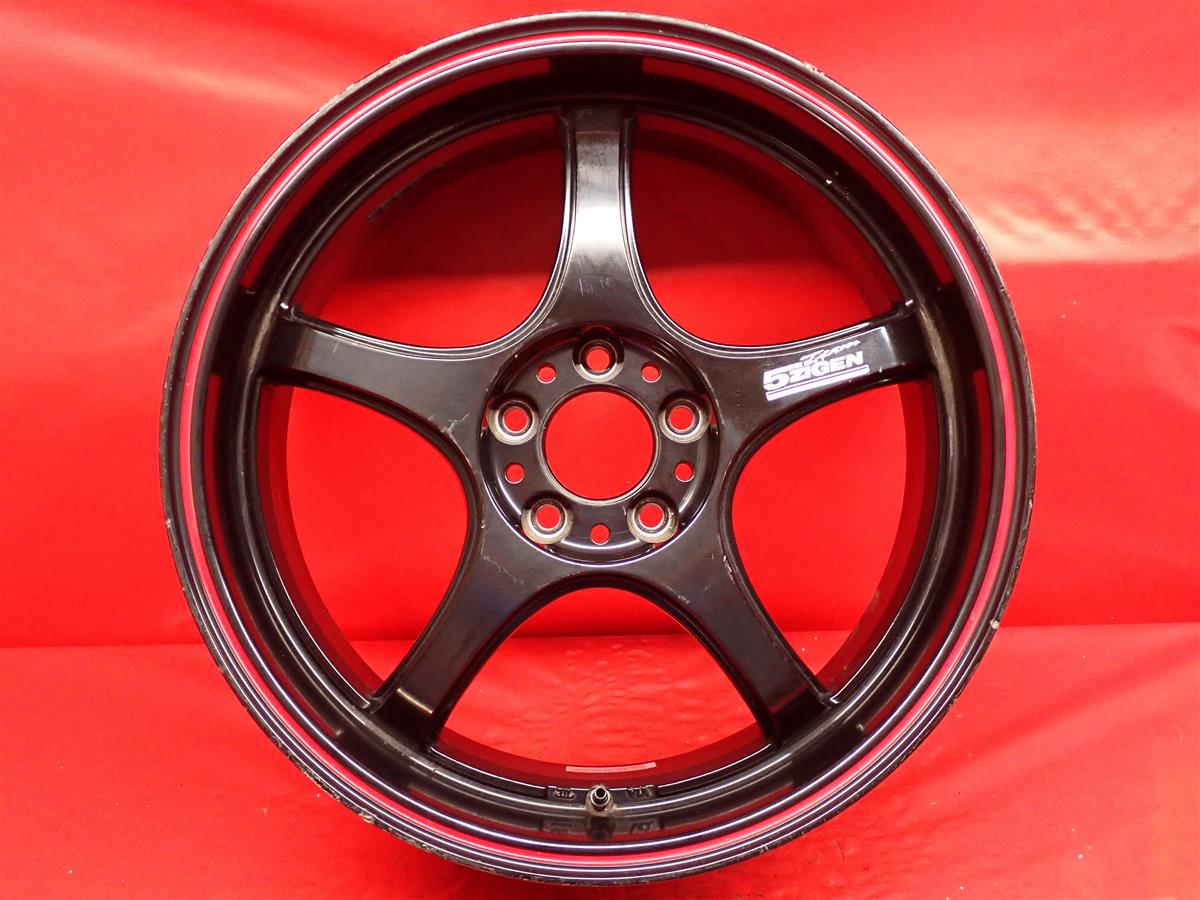 5ZIGEN(五次元) FN01R-C 7Jx17 +45 5/100 ブラック(黒色)系
