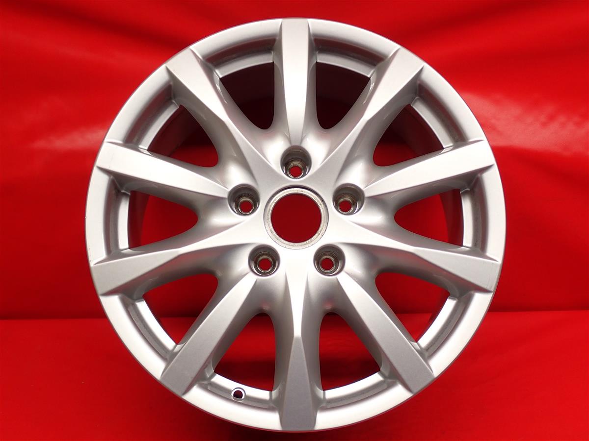 ポルシェ カイエン純正10本スポーク 8Jx18 +53 5/130 シルバー(銀色)系