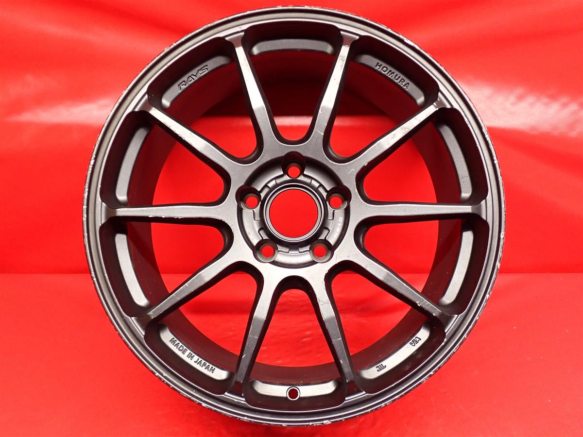 HOMURA(ホムラ) HYUGA ヒューガ HP10 8Jx18 +38 5/114.3 ガンメタ系