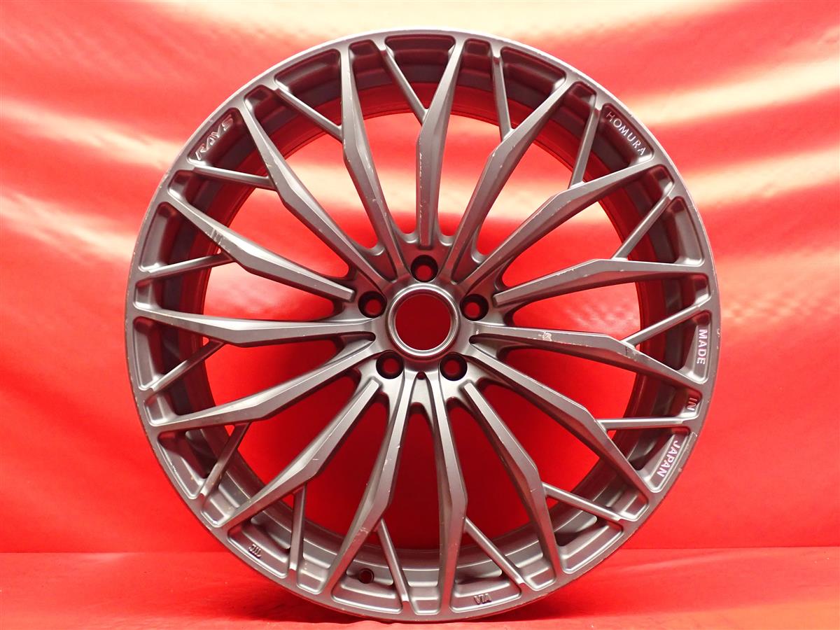 HOMURA(ホムラ) 2×15BD 9Jx22 +38 5/114.3 ガンメタ系